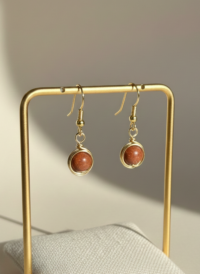 Golden Sandstone Celestial Drops